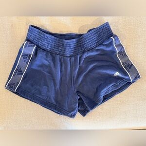 Adidas Women's Navy Athletic Cotton Shorts